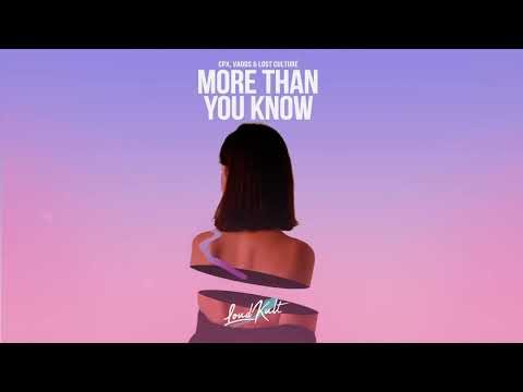 CPX, VADDS & Lost Culturé - More Than You Know