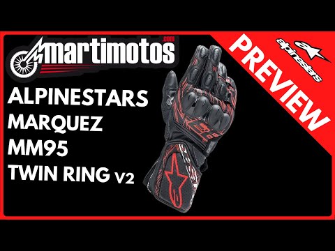 Moto gloves Alpinestars Marquez MM93 Twin Ring V2 -10%
