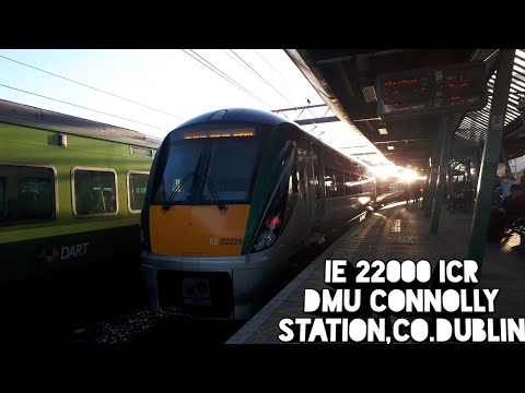 IE 22000 Class ICR Train Connolly Station, Dublin