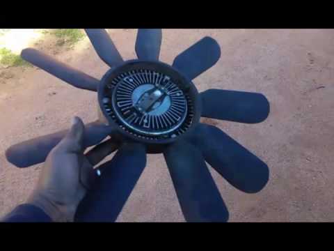 how to change fan clutch Mecedes Ml 350 /320