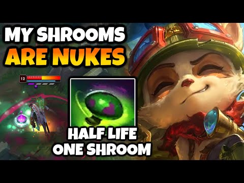 NUKE SHROOM TEEMO is INSANE. 73k DAMAGE in ONLY 34 MINUTES. (2k DMG PER MIN)
