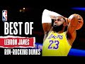 BEST Of LeBron James Rim Rocking DUNKS NBA Career