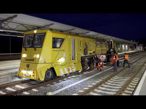 Vossloh Rail Services - Erfolgreiche Neuschienenbearbeitung im Bahnhof Zittau