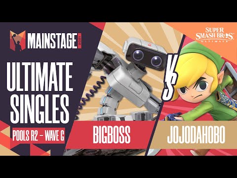 BigBoss vs JoJoDaHoBo - SSBU Singles: Pools R2 Wave G - Mainstage 2021 | R.O.B vs Toon Link
