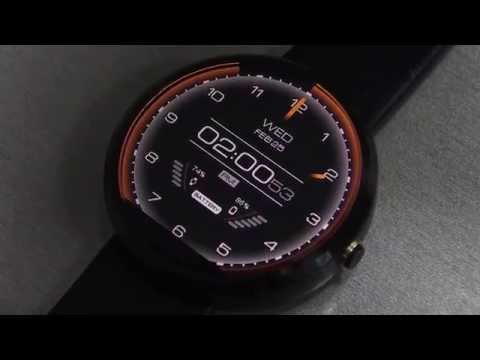 Futuristic Watch Face Video
