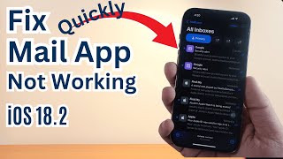 Fix Mail App Not Working on iPhone in iOS 26 [IMAP Error, Server, Not Loading Emails]