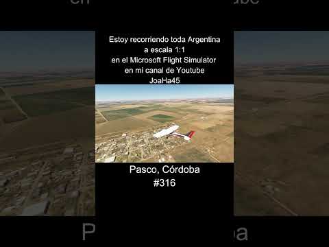 Comenten por donde quieren que pase 🇦🇷 #pasco #cordoba #argentina #microsoftflightsimulator