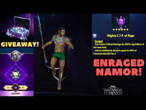I GAVE NAMOR A MIGHTY RAGE...IS HE GOOD NOW? KNULL 51/GORR 34- Coupons Giveaway- Marvel Future Fight