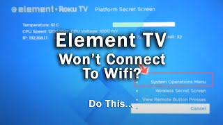 How to Fix an Element TV that Won