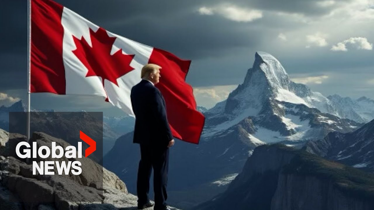 Trump sparks internet frenzy with bizarre 'O Canada' photo