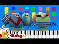 EggBird Theme Song BabyTV EASY Piano Tutorial