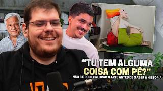 CASIMIRO REAGE: CASA ARTÍSTICA DE BRUNO FAGUNDES EM SÃO PAULO ft. Chico Moedas | Cortes do Casimito