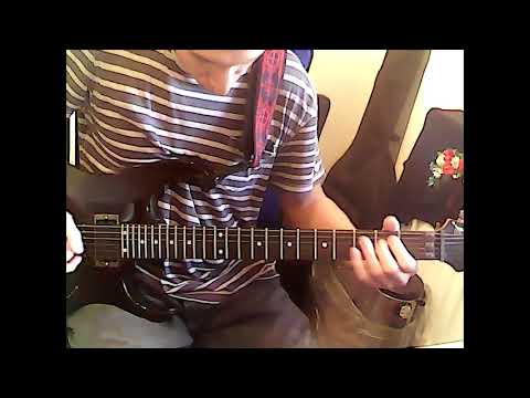 Symphony of Destruction solo with a backing track