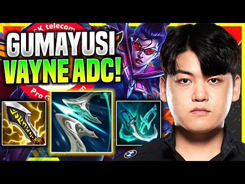 GUMAYUSI RANK 1 KOREA DESTROYING WITH VAYNE! - T1 Gumayusi Plays Vayne ADC vs Kai'Sa! | Preseason 11