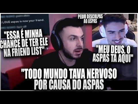 TARIK FICOU NERVOSO PRA JOGAR COM O ASPAS e PEDIU DESCULPAS AO ASPAS NO FIM DA PARTIDA
