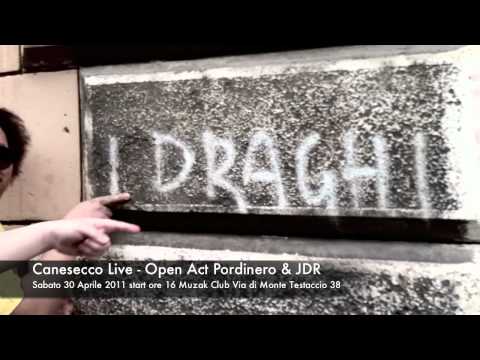 CaneSecco Live Open act Pordinero feat. JDR