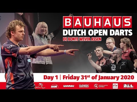 Bauhaus Dutch Open Darts 2020 - Dag 1