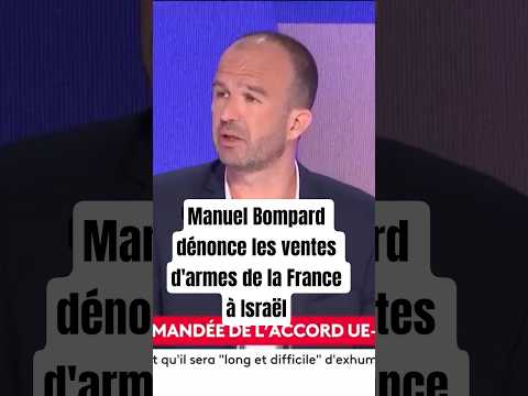 M.Bompard dénonce les ventes d'armes de la France à Israël