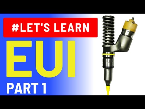 EUI Electronic Unit Injector Component Operation part 1