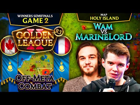 ⭐MarineLorD vs Wam01 G2 - Golden League II - Off-Meta Combat