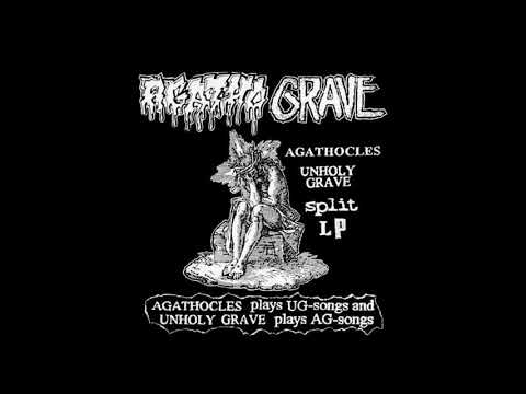 Agathocles / Unholy Grave - "Agatho Grave" Split LP