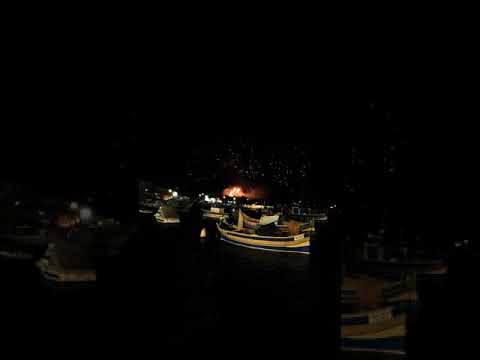 Malta International Fireworks Festival - Marsaxlokk.