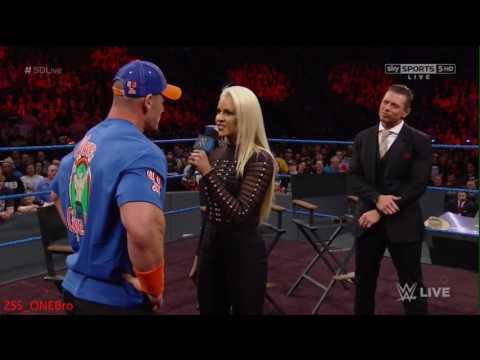 Maryse slaps John Cena