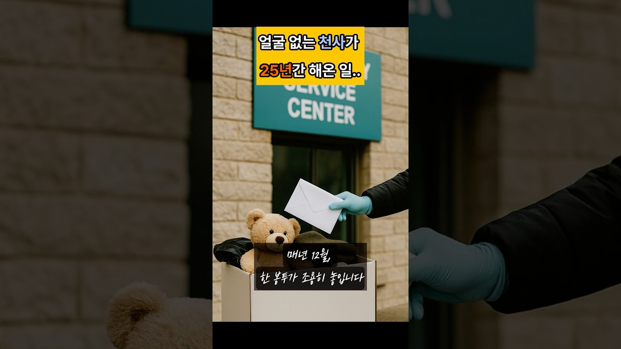 전주시 노송동 "얼굴 없는 천사" 🪽⠀