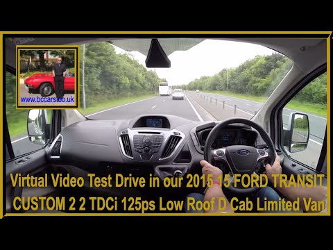 FORD TRANSIT CUSTOM 2.2 TDCi 125ps Low Roof D/Cab Limited Van