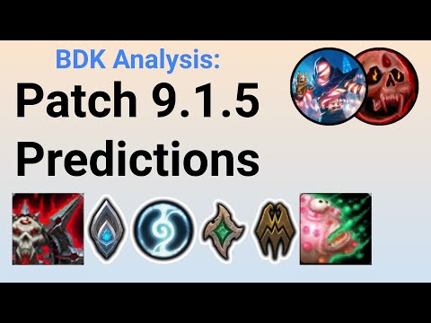 9.1.5 Predictions - Blood Death Knight [9.1.5 PTR]