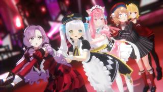 【MMD】カウントダウンラブ 　【結城さくな/星川サラ/壱百満天原サロメ/神楽めあ/しぐれうい】