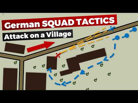 German Infantry Tactics vs Village