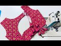 New Model Blouse Back Neck Design Cutting And Stitching Designer Back Neck Blouse Designs