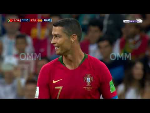 Résumé PORTUGAL 3-3 ESPAGNE Avec un Triplé de CR7  Phase de groupe   Coupe Du Monde 2018 HD