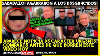 SABADAZO! AG4RR4R0N A L0S D3SGR4C1AD0S, NOT1C1A DE CAR4CT3R NACIONAL MIRALA ANT3S QUE LA BORR3N!