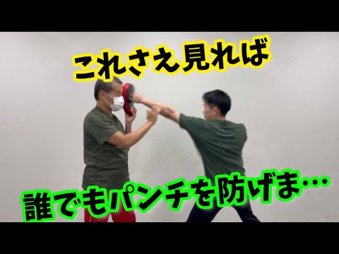 【護身術】ジャブに対しての防御