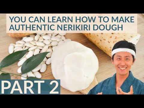 How to make dough of Nerikiri, Japanese decorative Wagashi