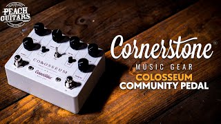 Video thumbnail for Introducing...The Cornerstone Colosseum Dual Overdrive! by Peach Guitars