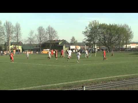 Oskar Przysucha - Zodiak Sucha 3:0 (1:0). Bramka Mariusza Moskwy