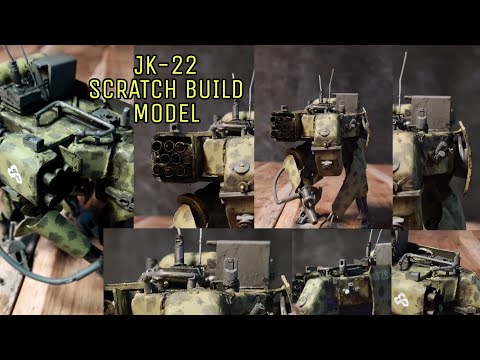 How to build ‼️a Scratch build Robot ‼️ model out of Recycle items | JK-22 Rocket Launcher Type