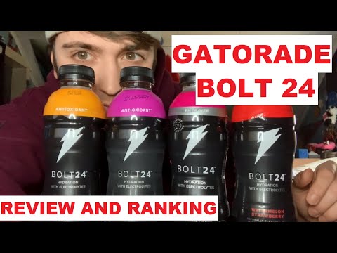 GATORADE BOLT 24 - WATCH BEFORE YOU BUY (REVIEW AND RANKING)
