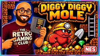 Diggy Diggy Mole (NES) Review | Geek Joystick's Charming New 8-Bit Adventure!