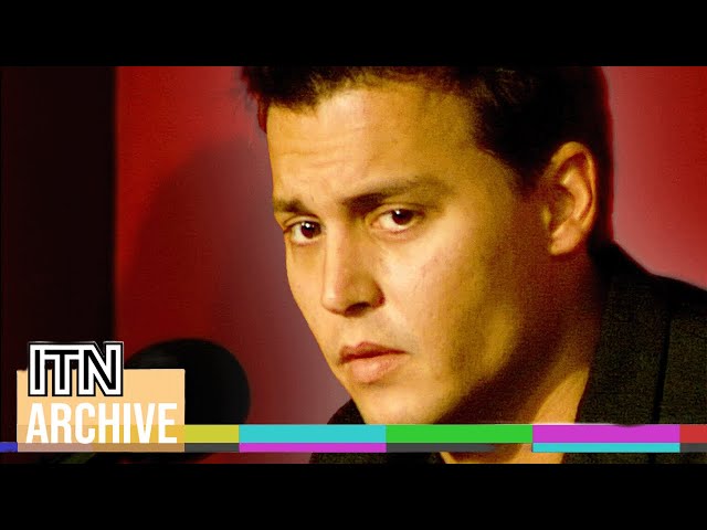 Johnny Depp and Iggy Pop Press Conference at Cannes Film Festival (1997) SDDEFAULT Thumbnail