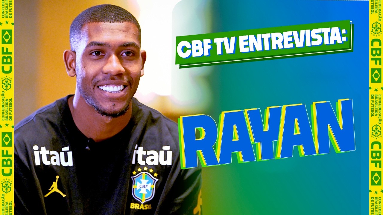 RAYAN VIBRA COM A PRIMEIRA CONVOCAÇÃO PARA A SELEÇÃO PRINCIPAL