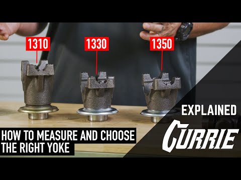 CHOOSING YOUR FORD 9 INCH YOKE - 1310 - 1330 - 1350 | EXPLAINED
