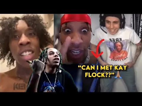 Kay Flock's Biggest Fan Konvy finally meets Set Da Trend! ft. Silky & C blu *Must Watch*