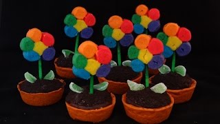 Rainbow Cookie Flowers- with yoyomax12