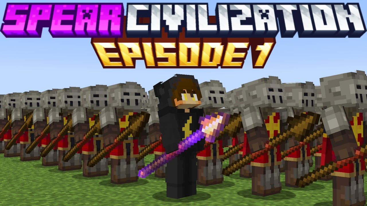 Minecraft, But I Join SPEAR CIVILIZATION
