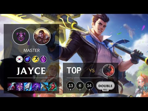 Jayce Top vs Aatrox - KR Master Patch 11.18