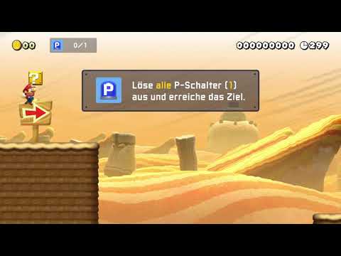 The most complicated way to trigger a P-switch - Super Mario Maker 2